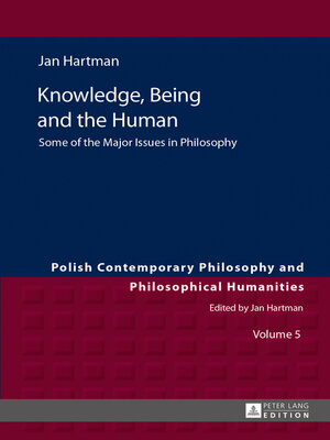 cover image of Knowledge, Being and the Human